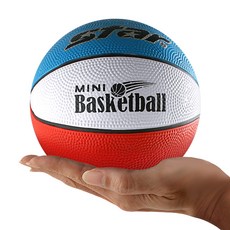 스타스포츠 미니 농구공 트레이닝 미니볼 1호 고무농구공, BB8071-31 3색혼합