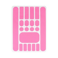 강화된 PVC 자전거 프레임 수비수 카운터 마모 방수 사이클링, 분홍색