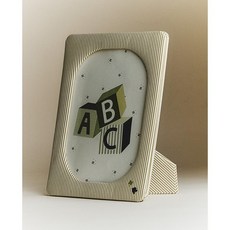 자라홈 브랜드관 파인 스트라이프 키즈 액자 대형 46610045500, 22 x 17 x 1.3 cm, 그린