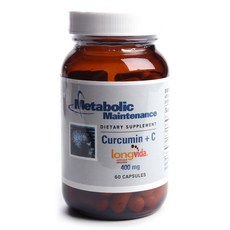 METABOLICMAINTENANCE 薑黃素 + C 400 毫克膠囊, 1個, 60 件