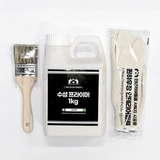 시트지 시공 프라이머 붓 장갑 세트 1kg