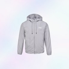 언더아머 라이벌 윈드브레이크 우븐자켓 모드그레이 1728407