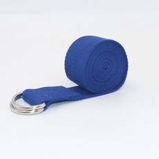 요가 필라테스 발레 댄스 루신 스트랩 조절 링 이 면 벨트 피트니스 일상 스트레칭용, 색상: 1. blue, 1개