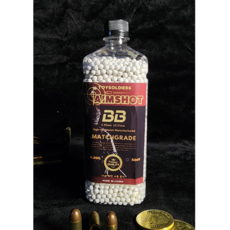 에어소프트건 비비탄 토이솔져스 에임샷 AIMSHOT BB 서바이벌 슈팅매치 초정밀 스페셜오더 상품 일반 0.2G 500PCS 보틀, 1개, 0.2G / 5000PCS