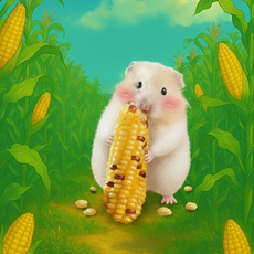 햄당 햄스터 간식 이갈이 미니옥수수 2P, 1. 이쁜 옥수수 2P