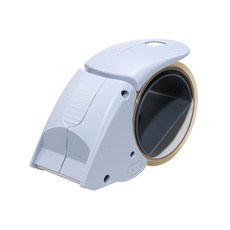 手牌 SDI 0522P 省力低噪膠帶台，輕巧省力，底部防滑，低噪音設計，辦公好幫手, 0522P-莫蘭迪藍, 1個