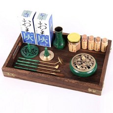 중국 향로 향도 가정용 향꽂이 향피우기 인테리어, 1개, 기본 색상