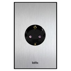 벨로 실버) 콘센트1구, 1개