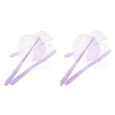 3-12개 일체형 다트 샤프트 및 플라이트 낙하 방지 내구성 있는 2BA 스크류 ﻿, 15 Purple 6PCS