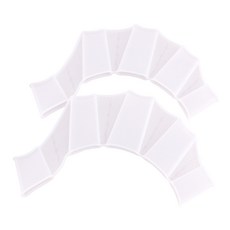 수영 손바닥 물갈퀴 장갑 수중 장갑 스노클링용 수영용 오리발, 투명 L