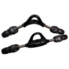 彈簧蛙鞋帶 - 舒適易穿脫，提升水中靈活度, 快卸扣式