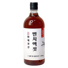 강경 국산 멸치액젓 진한 원액, 600g, 1개