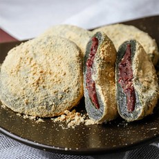 팥앙금 콩쑥개떡 32개, 50g