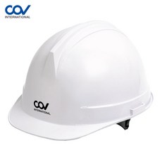 COV 투구자동형 홀더안전모 COV-HF006(구:COV-HF005), 흰색, 1개