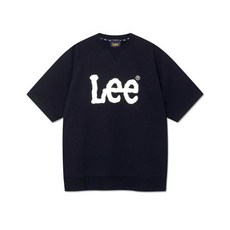 LEE 빅 트위치 숏 슬리브 맨투맨 블랙