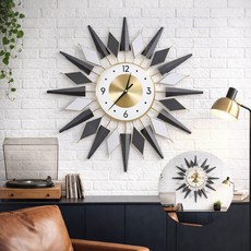 고급 인테리어용 벽시계 바람개비 무소음 벽시계 가게인테리어 카페벽시계, 고급 인테리어용 벽시계 바람개비 무소음 벽시계 가게인테