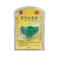 소아21 엄마손 팜컵 등두드림 트림유도기, 초록, 1개