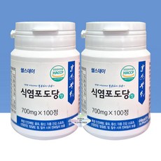 헬스데이 먹는 식염 포도당, 2개, 100정