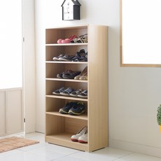 엣지퍼니처 심플 오픈 수납 신발장 600X1200, 메이플