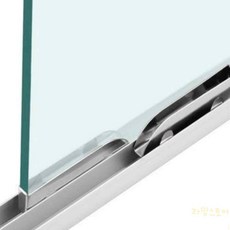 루마 유리진열장 레일 8mm 피규어