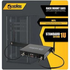 DGNOG PSM400 UHF 듀얼 무선 인이어 모니터 시스템 모노 2 채널 전문 IEM 공연 스튜디오용, 01 520-600 Mhz