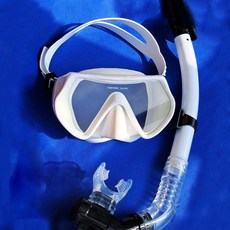 유스윔 스노쿨링 세트 장비 성인 스노쿨링, 화이트