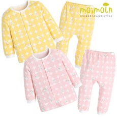 모이몰른 유아 두들 실내복 세트