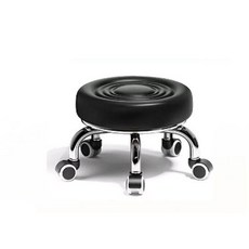 뱅글이의자 보조 바퀴 작업 동글이 좌식 의자, 1개