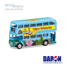 The Beatles London Bus Yellow Submarine 비틀즈 런던버스 다이캐스트 클래식 버스 모형 옐로우 잠수함 서브마린 1/64 CG82333 Corgi, 1개