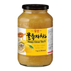 꽃샘)꿀유자차S(1KG), 1kg
