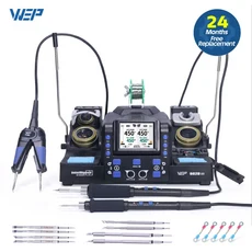 WEP 982D-I 정밀 디솔더링 핀셋 스테이션 자동 기능이 있는 마이크로 부품용 재작업 납땜 도구 C120, 03 240V AU, 01 빠른  Mainland, 03 982D-III S2