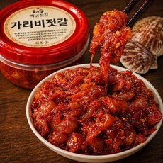 백년젓갈 국산 저염 가리비젓갈, 600g, 1개