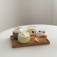 BB優選 圓形玻璃杯 烈酒杯 400ml, 1個