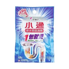 花仙子小通 水管疏通劑 罐裝 510gm / 定量包120g, 1個, 定量包