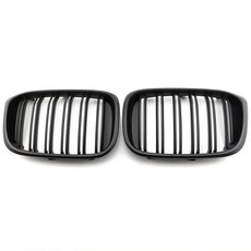 BMW X3 G01 19-21 전면 센터 그릴 스포츠 교체용 ABS 부품 호환, 무광 블랙