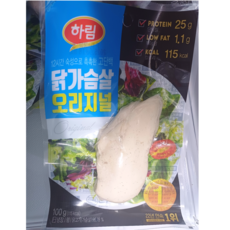 하림 냉장 닭가슴살 오리지널 100g x 10팩, 10개