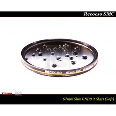 【限量促銷】Recocso 67mm SMC Slim GND 0.9 ND8 德國鏡片 8 8雙面多層奈米超級鍍膜