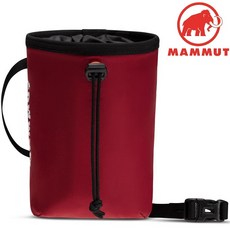 Mammut 長毛象 Crag Chalk Bag 攀岩粉袋 2050-00300, 3715 緋紅, 1個