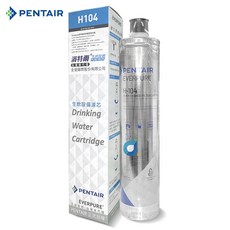 PENTAIR EVERPURE H104 加強除鉛抑垢濾心 盒裝公司貨 大大淨水, 1個