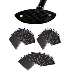 파크골프 페이스 카본 보호필름 30매특가, 30개, 블랙