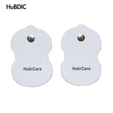 휴비딕 저주파 자극 중형패드 땅콩패드 1조 2장 (의료용전극/텐스패드/똑딱이패드), 1개