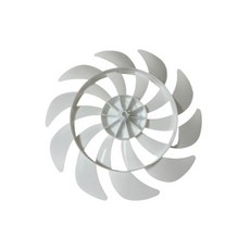 범용 플라스틱 10날개 선풍기 날개 세트 10/12인치 교체용 선풍기 날개 탁상용 선풍기 날개 액세서리, 10 inches