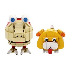 피크민 블룸 테라리움 원주생물 버섯 모종 블록 블럭 피규어 세트, D. 247pcs