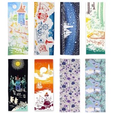 일본직구 검도 면수건 두건 무민 시리즈 보자기 빠른건조, 2.무민과마린