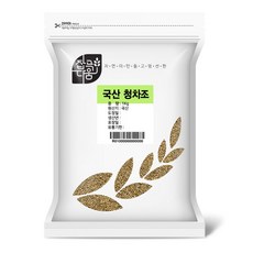 잡곡다움 국산 청차조, 1개, 1kg