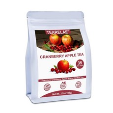 TEARELAE 티릴리 크랜베리아플티 35티백 과일허브티, 105g