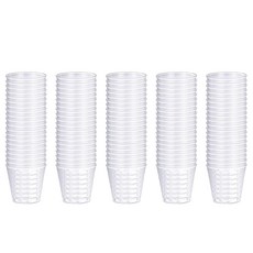 100배 재사용 가능한 플라스틱 샷잔 30ml 샷잔 파티 클리어 샷잔 연회 파티용 강력한 내구성 컵