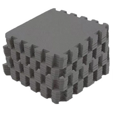 하이포 반려동물 퍼즐매트, 20개, 다크그레이