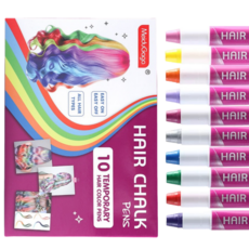 케이엠 일회용 헤어 염색펜 10색, 10컬러, 1개