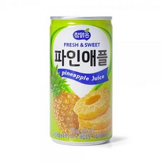 참맑은 파인애플 175ml 30캔 x 2박스 (60캔) 업소용, 30개